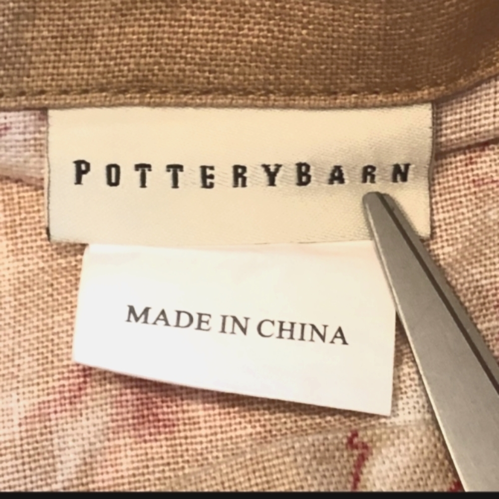 Pottery Barn set of 3 Manchester Rose euro square pillow sham vintage floral - Picture 3 of 7